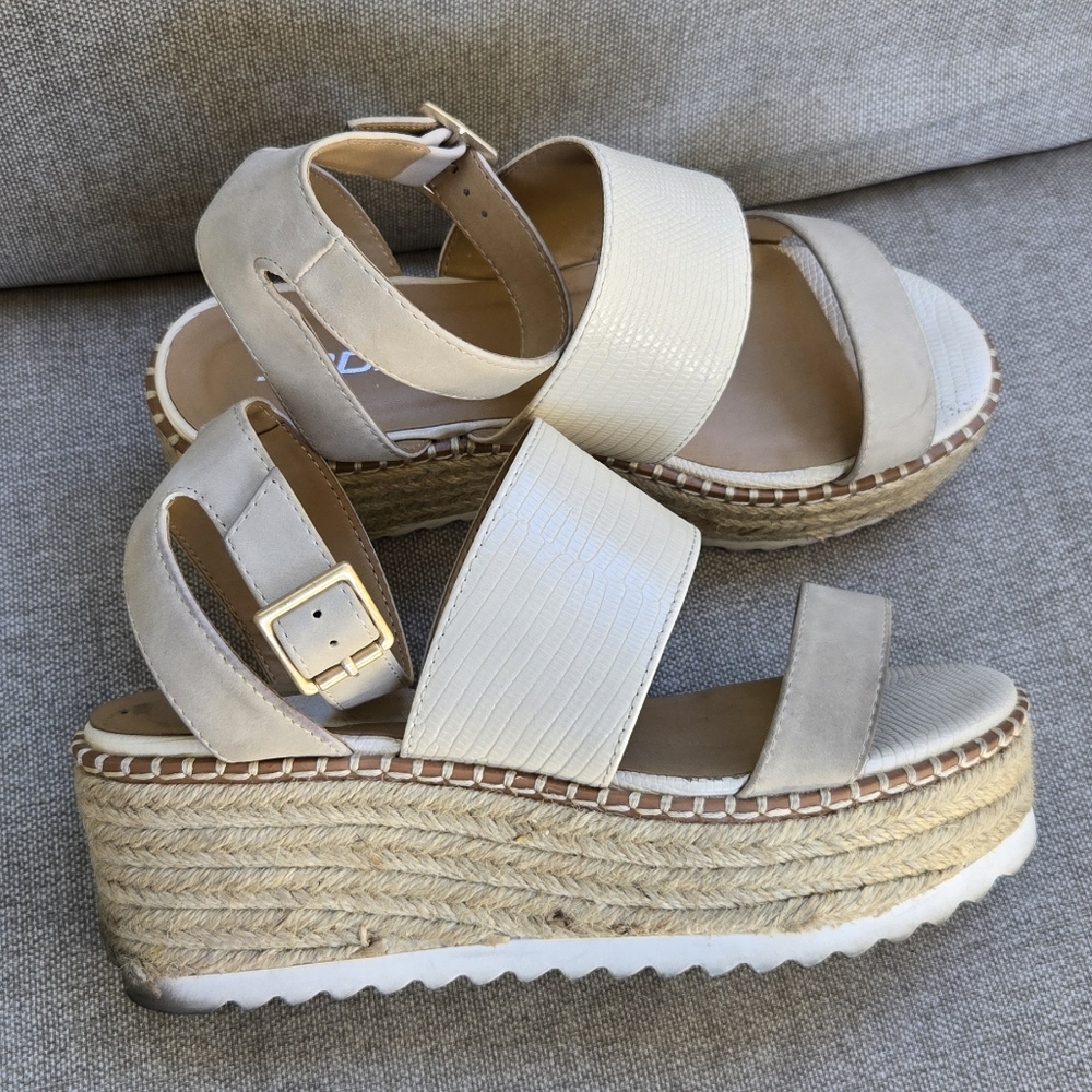 Soda Cream Espadrille Wedge